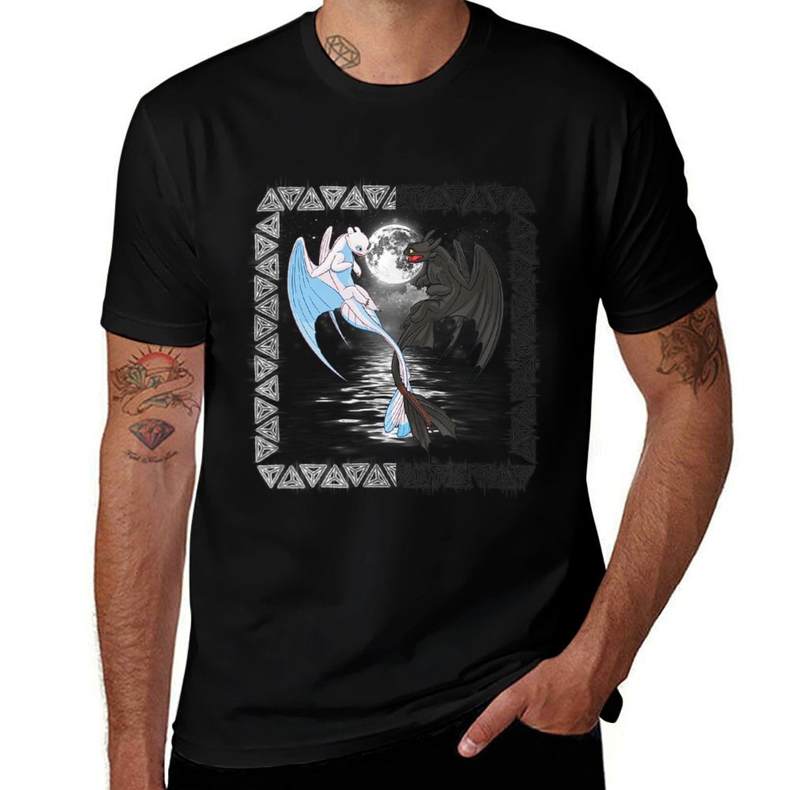How to Train Your Dragon 3 Hidden World Dragon Tribe  Durable T-Shirt
