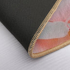 Blush Pink Delicate Peony  Non-Slip Bath Mat