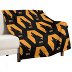 1877 Gold Anti-pilling Throw Blanket