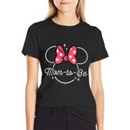 Disney Minnie Mouse Mom-to-Be Head Icon Magic Mothers Day  Affordable Price T-Shirt