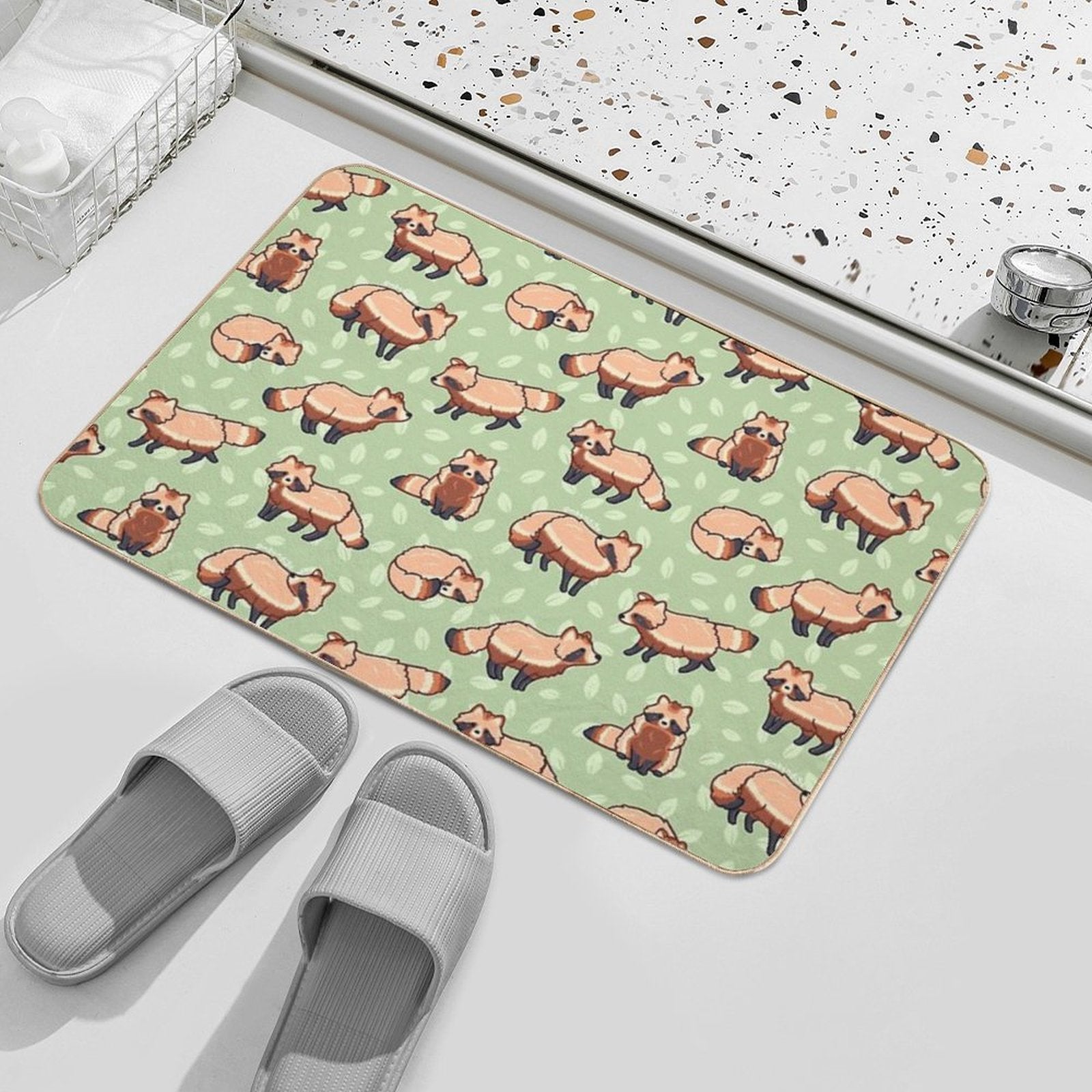 Tanuki  Fade-Resistant Bath Mat