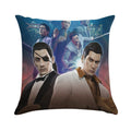 Yakuza 0 Poster Soft Short Plush Fabric Throw Pillow