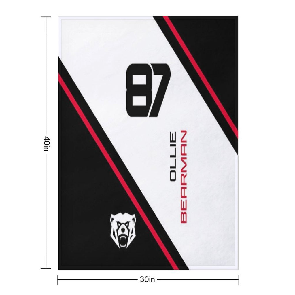 Ollie Oliver Bearman Formula 1 2025 Lightweight Throw Blanket