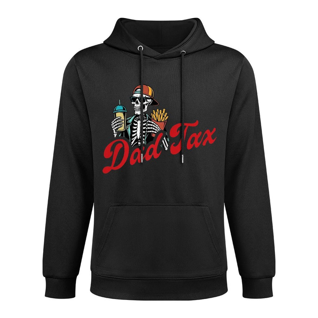 Dad Tax Making Sure It's Not Poison Skeleton (2 SIDES) Shape Retention Hoodie