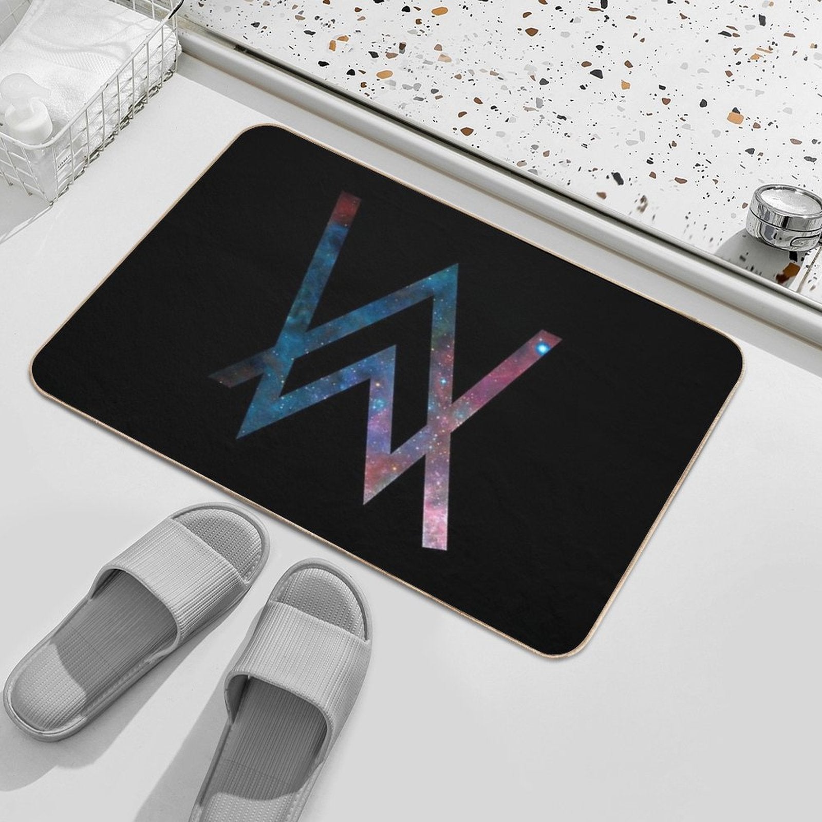 Alan Walker Dream Galaxy  Dirt-Trapping Bath Mat
