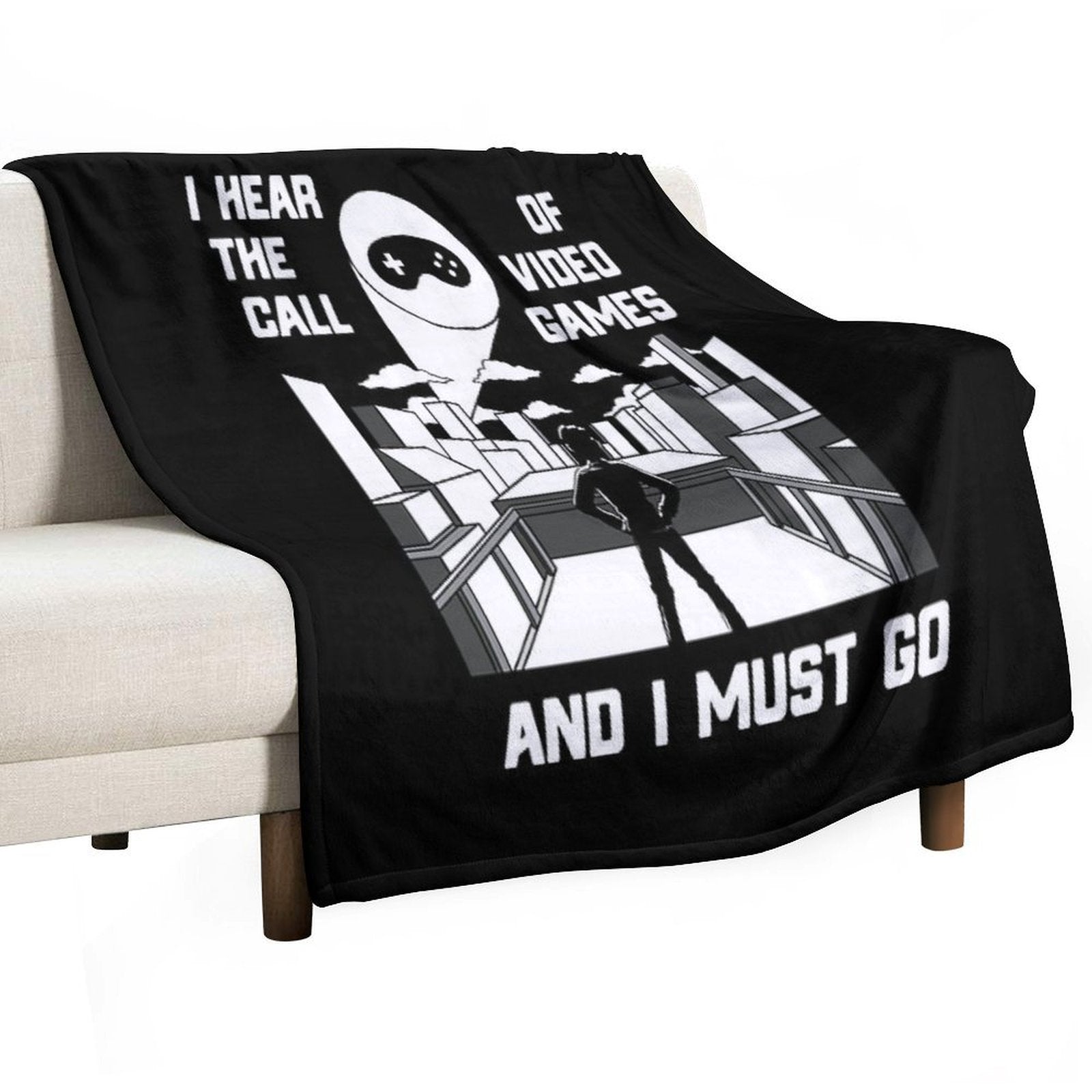 Boy Gamer Video Games Calling Boy Gamers Gift All-season Throw Blanket