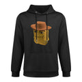 Chicken Nugget Cowboy Meme Medium-Weight Fabric Hoodie