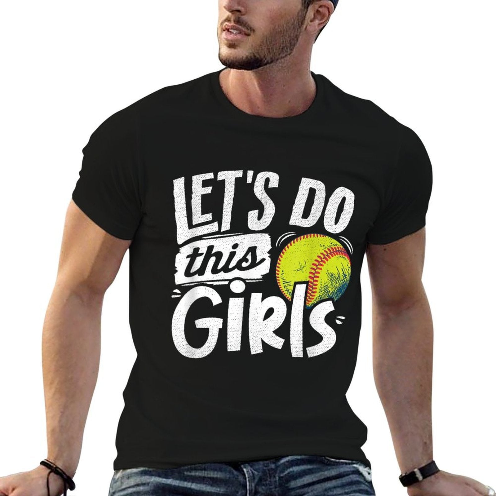 Softball Mom Women Girls Softball Lover  Quick-drying T-Shirt