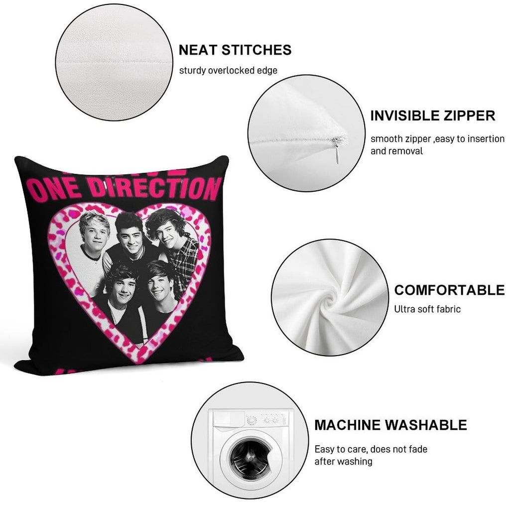 I Have One Direction Infection Soft Durable Construction Throw Pillow