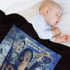 Dawn of The Dead 1978 Horror Movie Machine-washable Throw Blanket