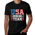 USA Drinking Team Funny Drinking Beer Lover Gift  Classic T-Shirt