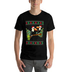 Toucan Xmas - Ugly Toucan Bird Christmas  Ribbed Collar T-Shirt