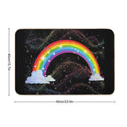 Magic Rainbow  Dirt-Trapping Bath Mat