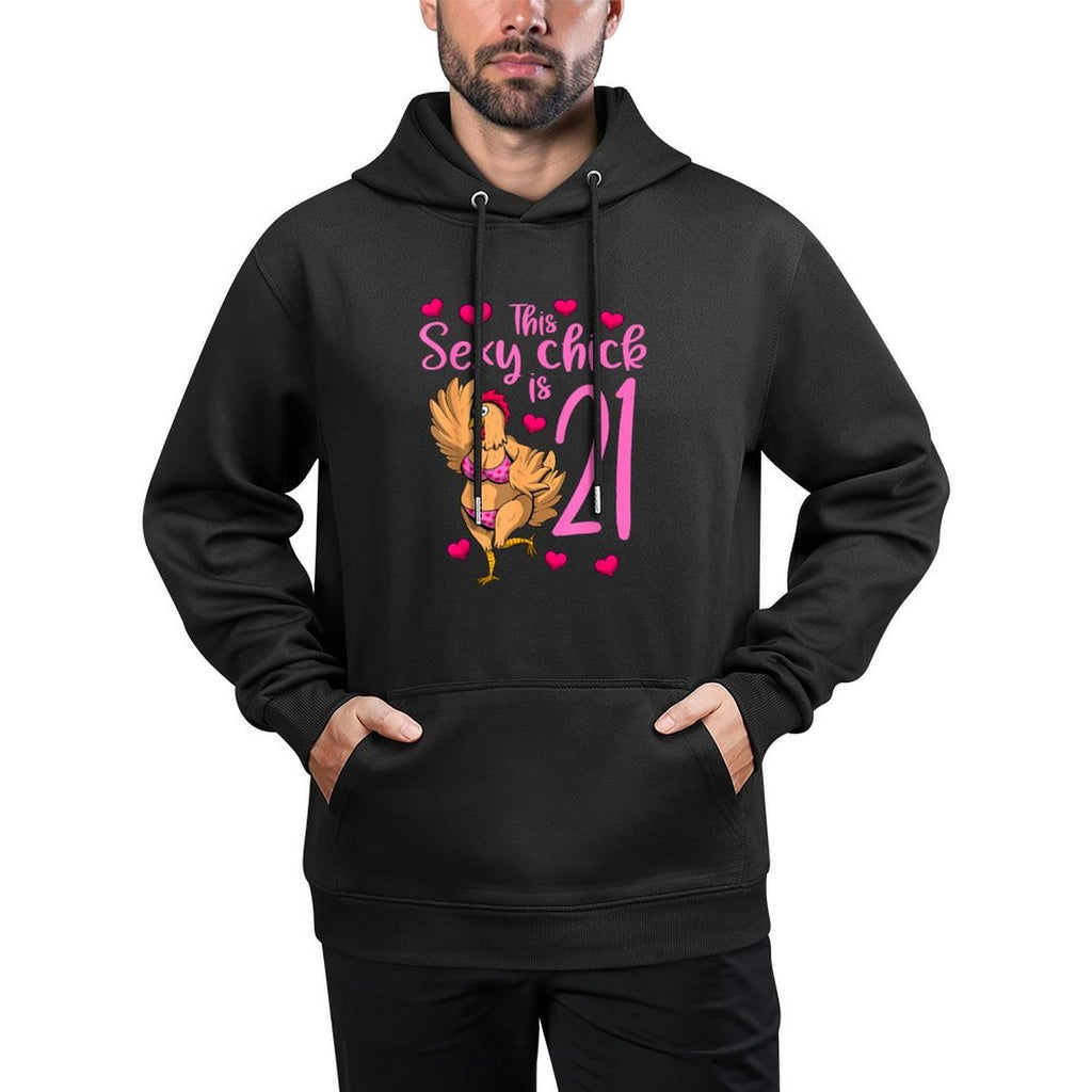 Women Birthday This Sexy Chick Is 21st Girls Birthday Pilling-Resistant Hoodie
