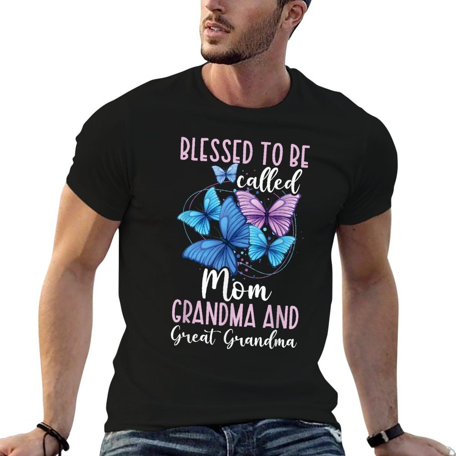 Mom Grandma Great Grandma  Breathable T-Shirt
