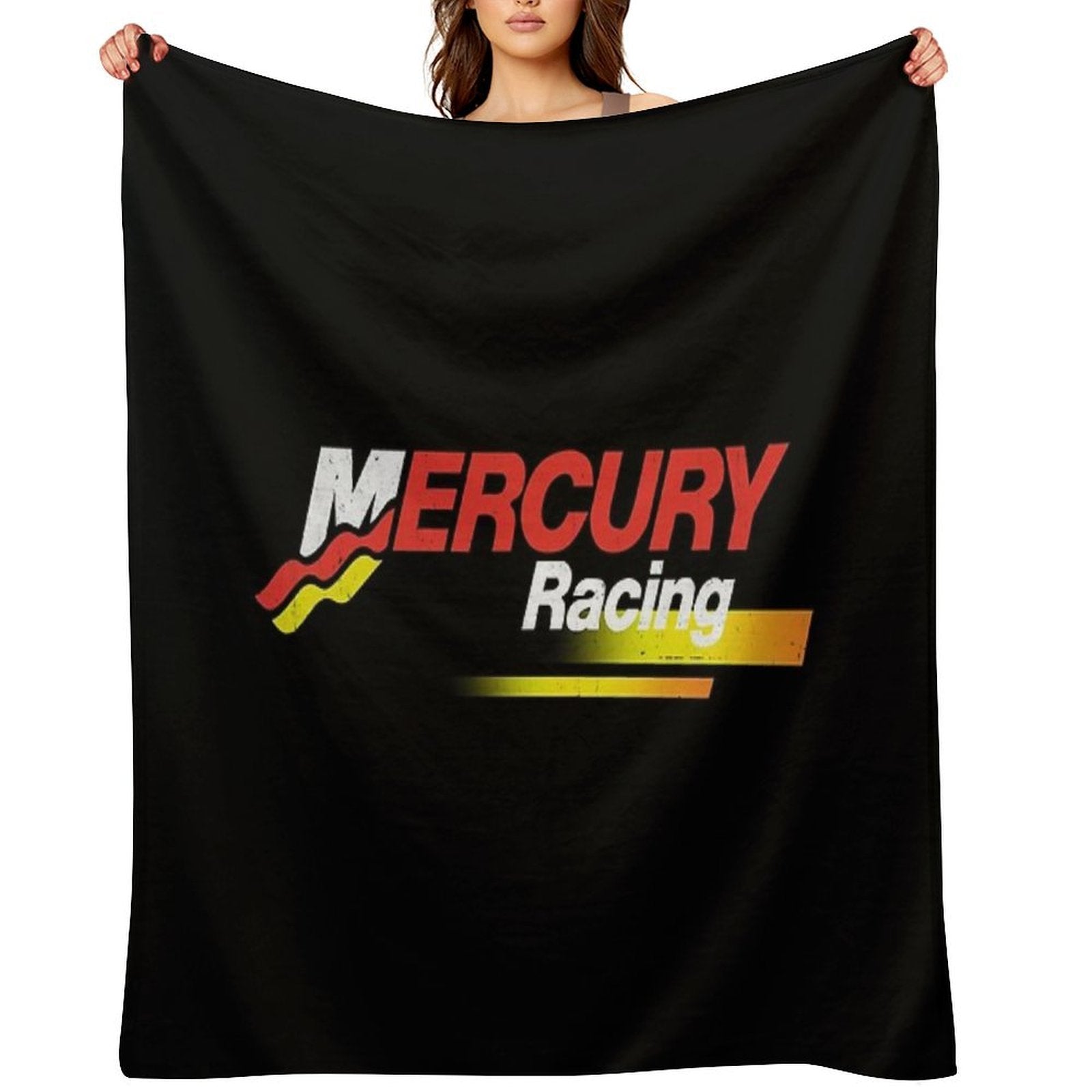 Mercury Racing Lightweight Throw Blanket