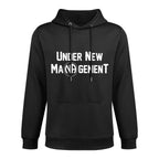 Under New Management Narcotics Anonymous Design Shrink-Resistant Hoodie