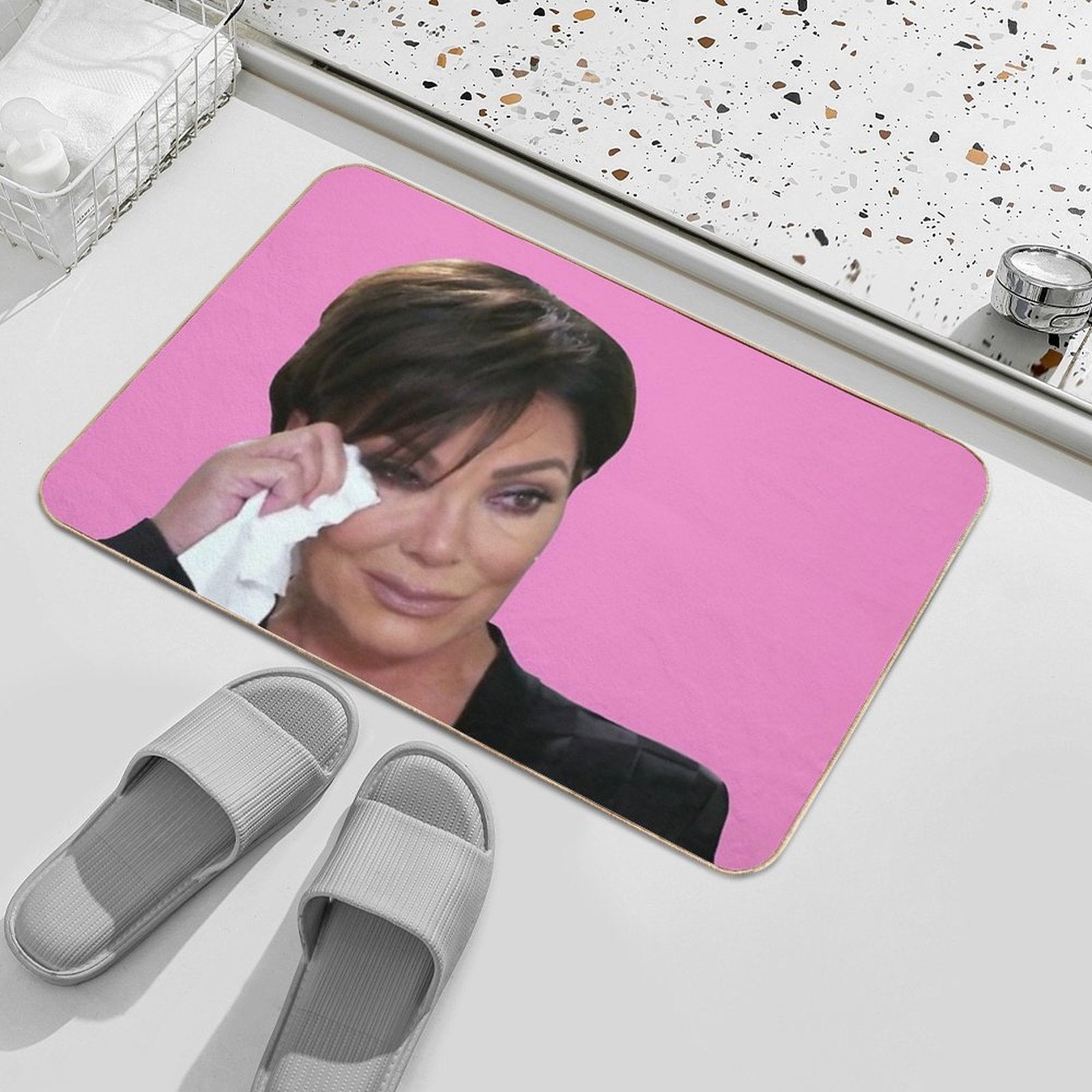 Kris Jenner  Long-Lasting Bath Mat