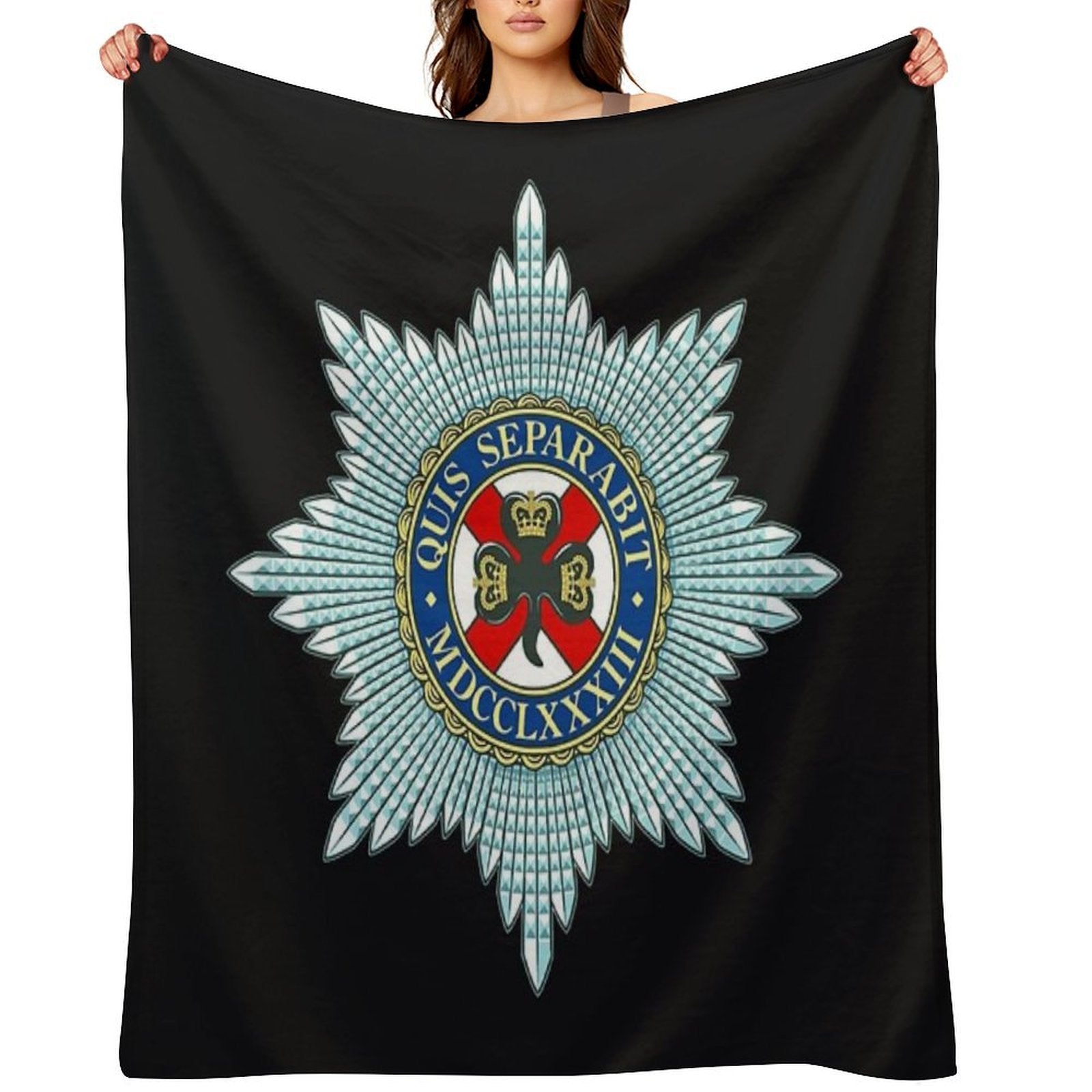 Irish Guards - British Army All-season Throw Blanket