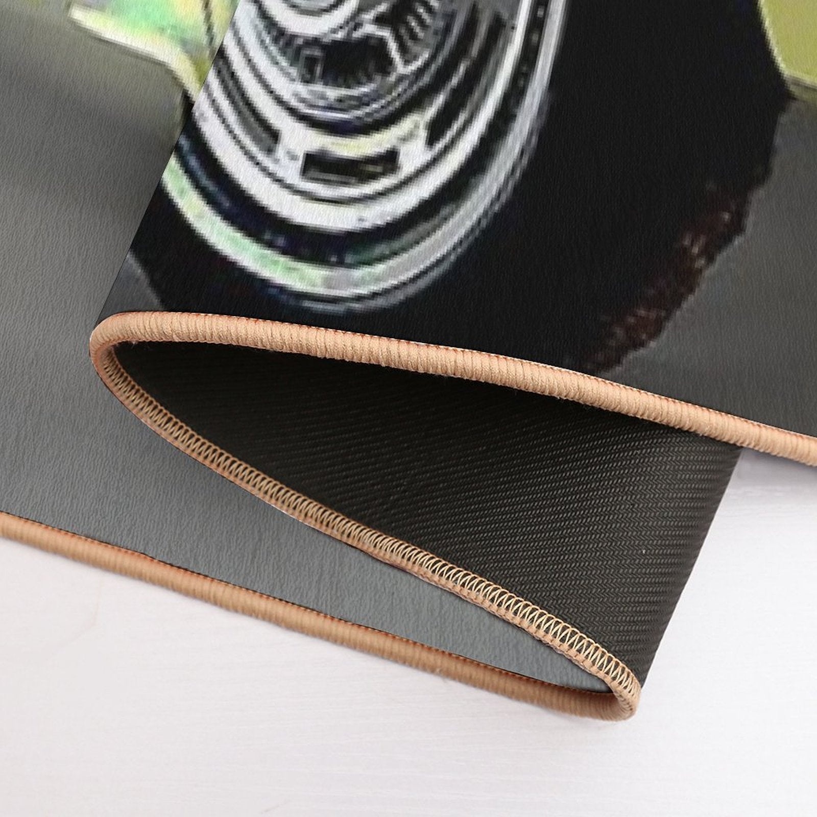 Classic Retro Car  High-Traffic Bath Mat