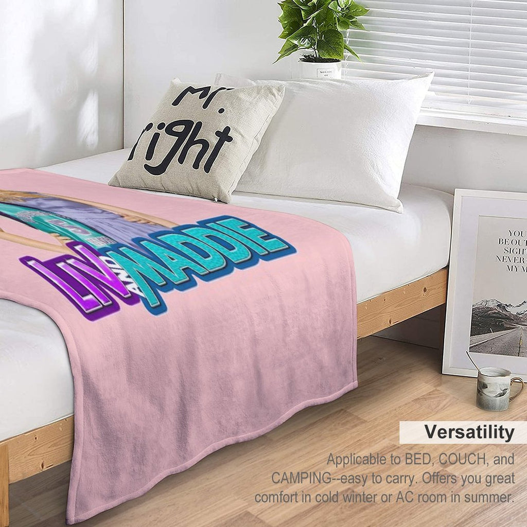 Liv And Maddie Anti-pilling Throw Blanket