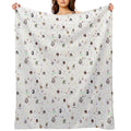 The Owl House (white) Easy Care Throw Blanket