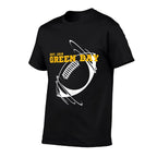 Green Bay Est 1919 Sports Team Novelty Athletic  Fade-proof Color T-Shirt