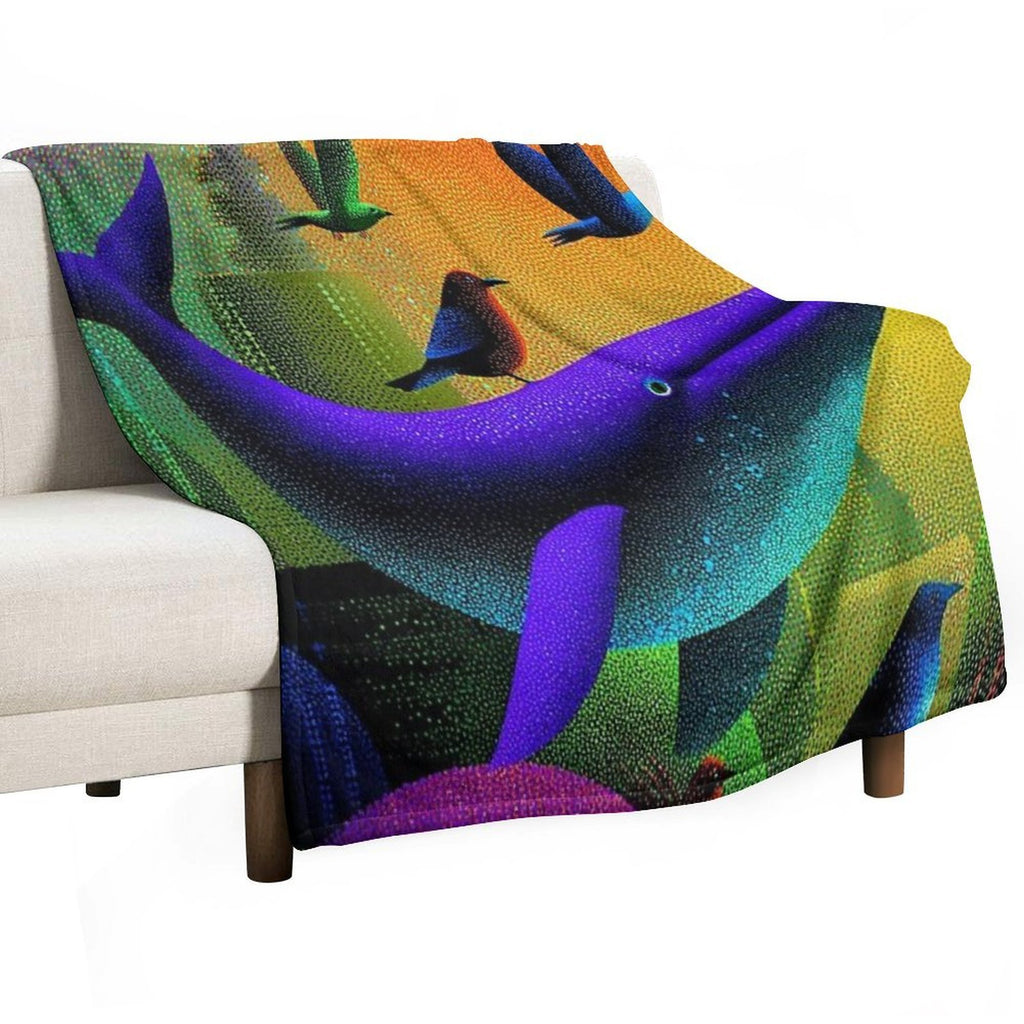 Ndoto Pop The Interconnected World Gift-ready Throw Blanket