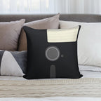 Floppy Disc 5.25 Soft Fade-Resistant Throw Pillow