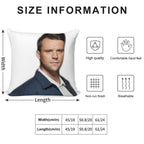 Matt Casey Soft Decorative Cover Throw Pillow