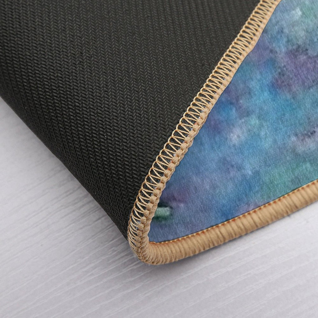 Water Lilies  Easy Maintenance Bath Mat