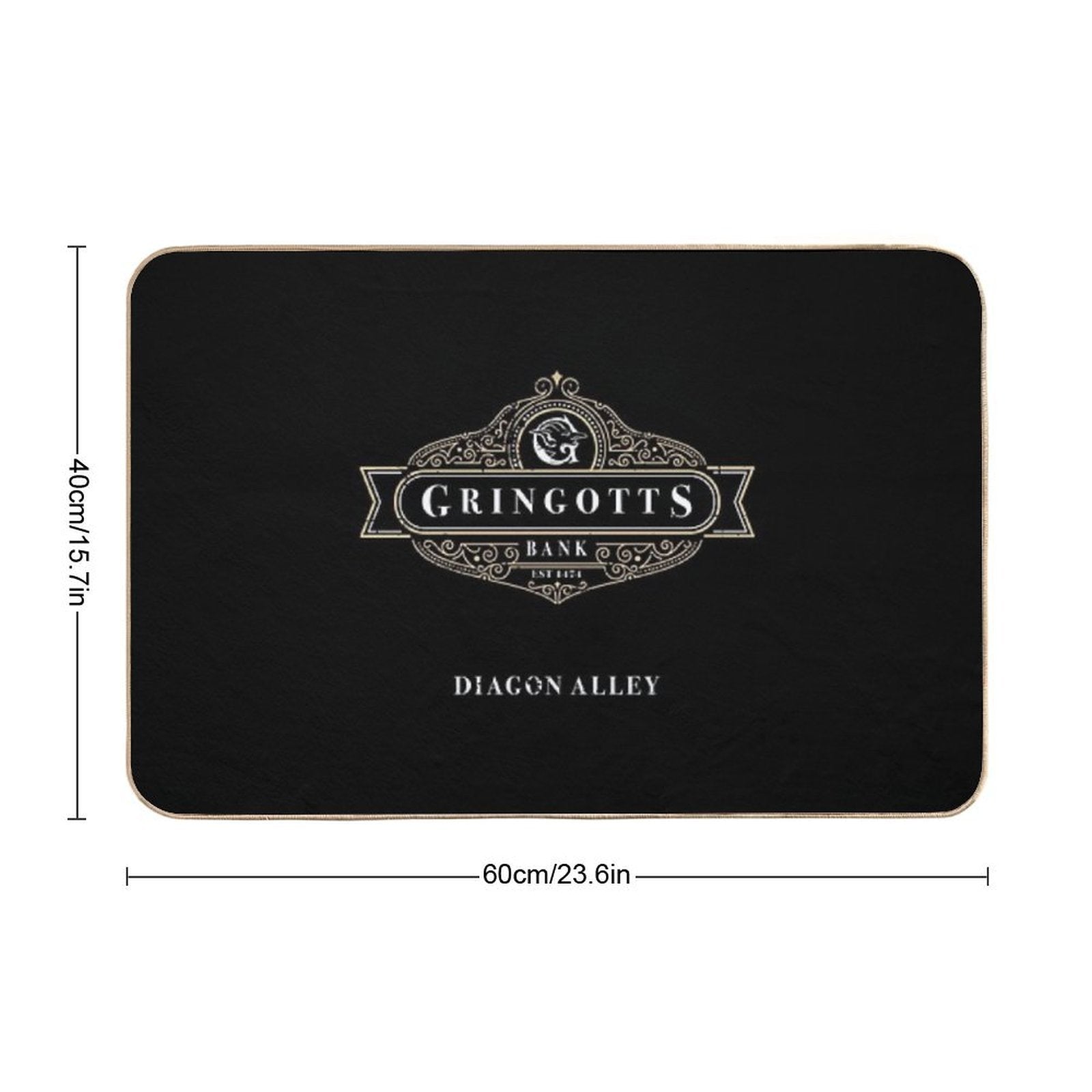 Gringotts Bank  Absorbent Bath Mat