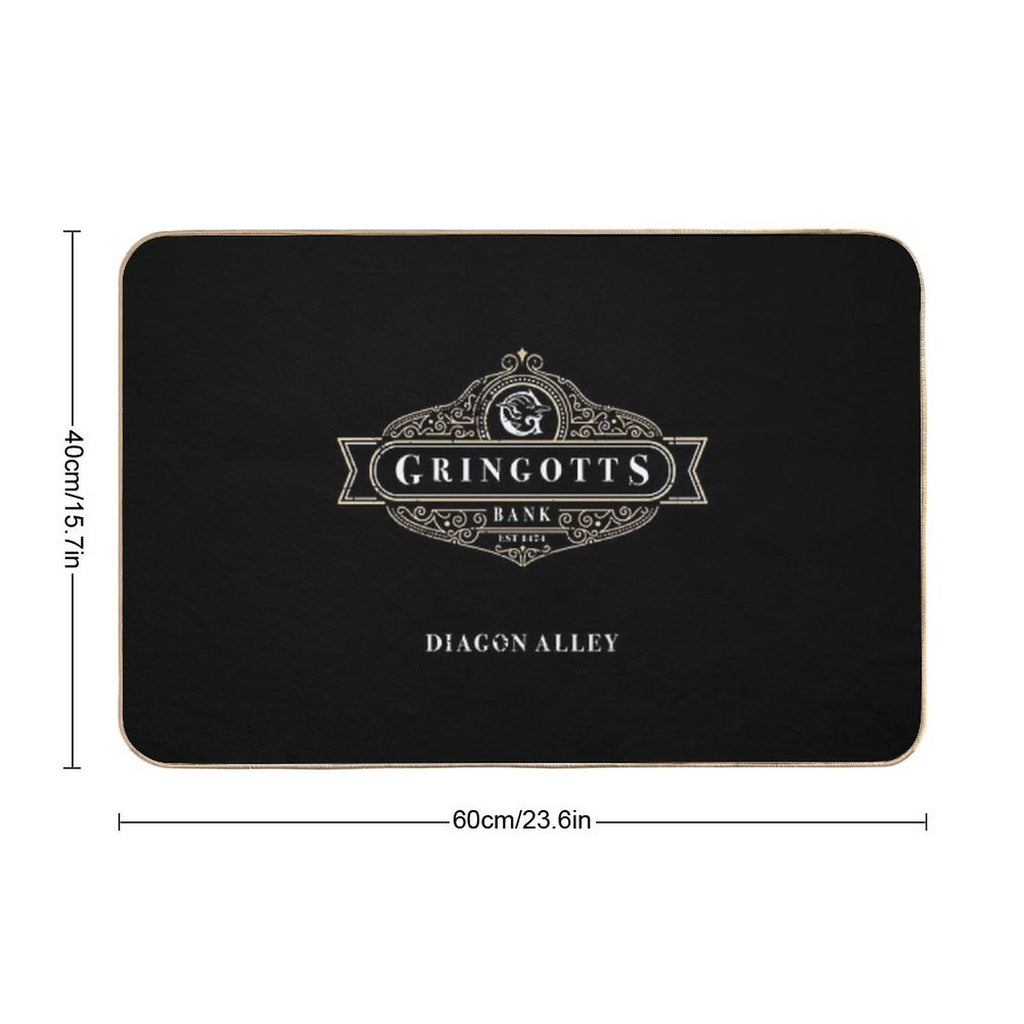 Gringotts Bank  High-Traffic Bath Mat