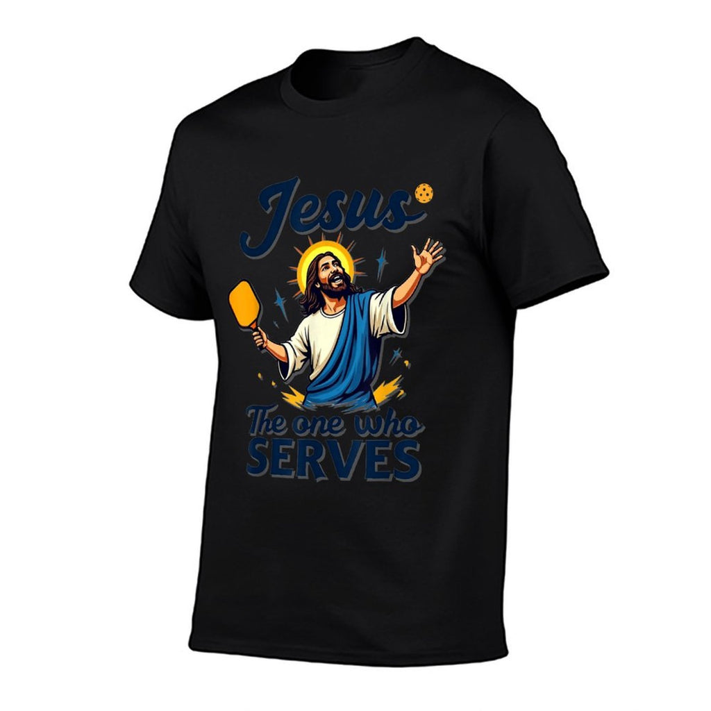 PIckleball Jesus - The Ultimate Serve  Eco-friendly Material T-Shirt