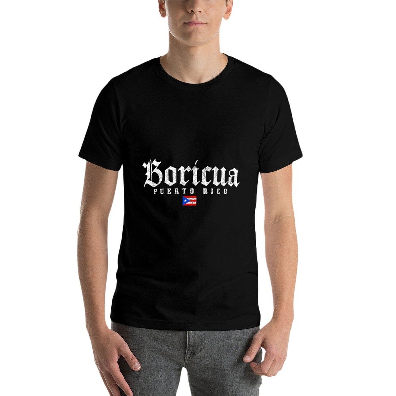 Puerto Rico Boricua Vintage Puerto Rican Pride  Polyester Blend T-Shirt
