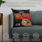 Shin Ramyun Black Ramen Nongshim Instant Ramen Soft Multiple Sizes Throw Pillow