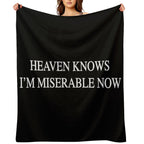 The Smiths Wrinkle-free Throw Blanket