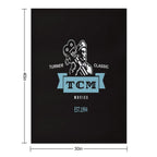 Retro Vintage Turner Classic Movies Easy Care Throw Blanket