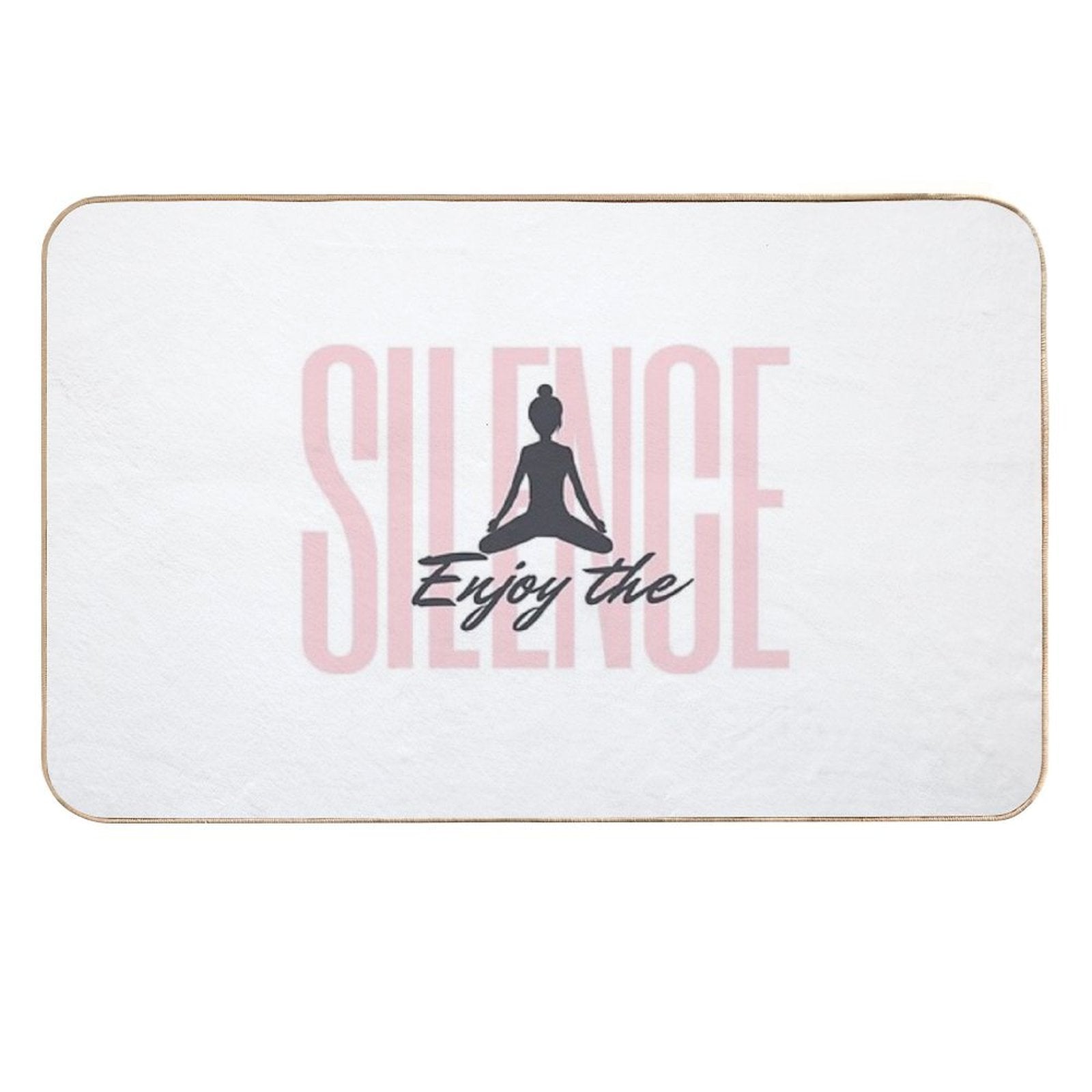 Enjoy The Silence  High-Traffic Bath Mat