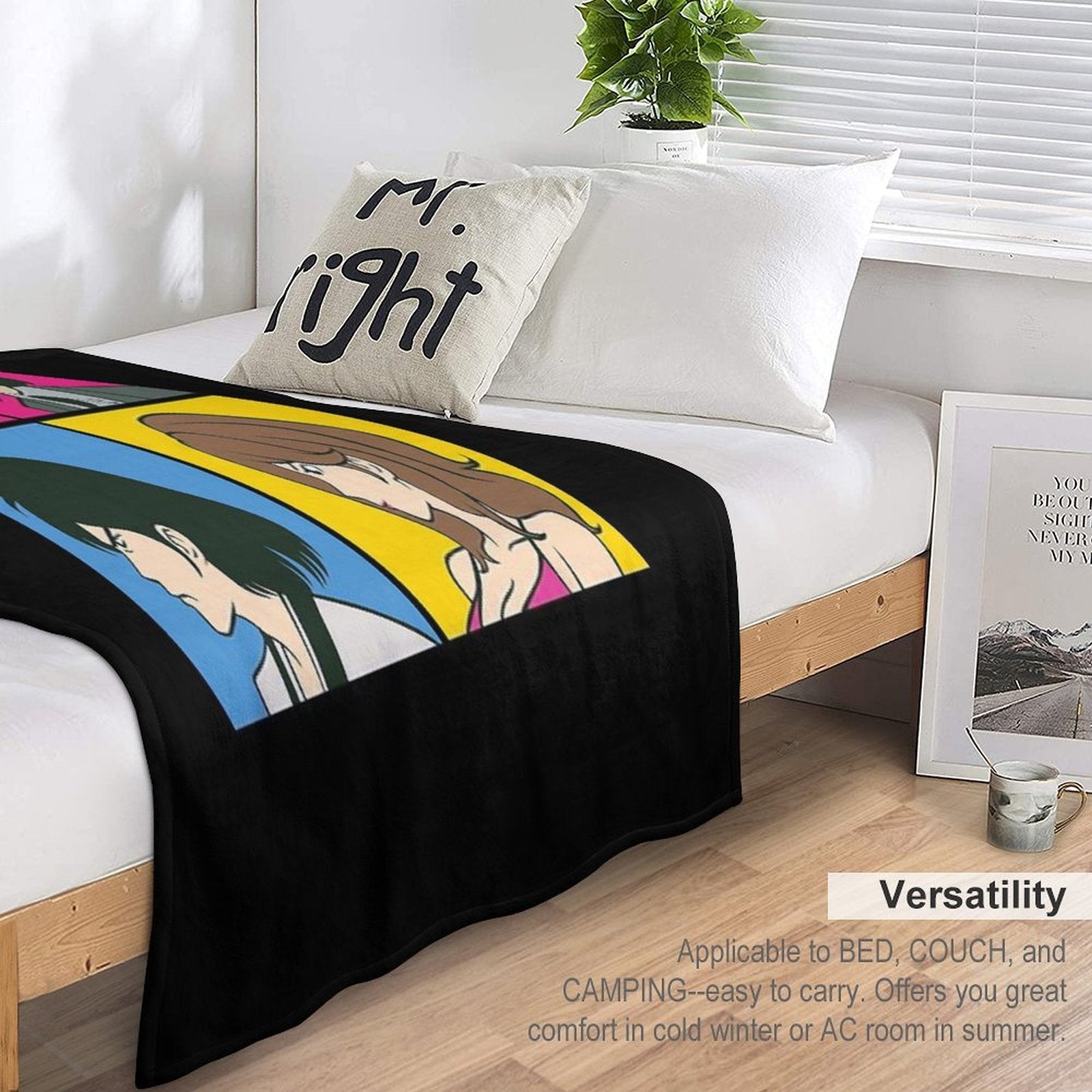 213 Lupin 4square Durable Throw Blanket