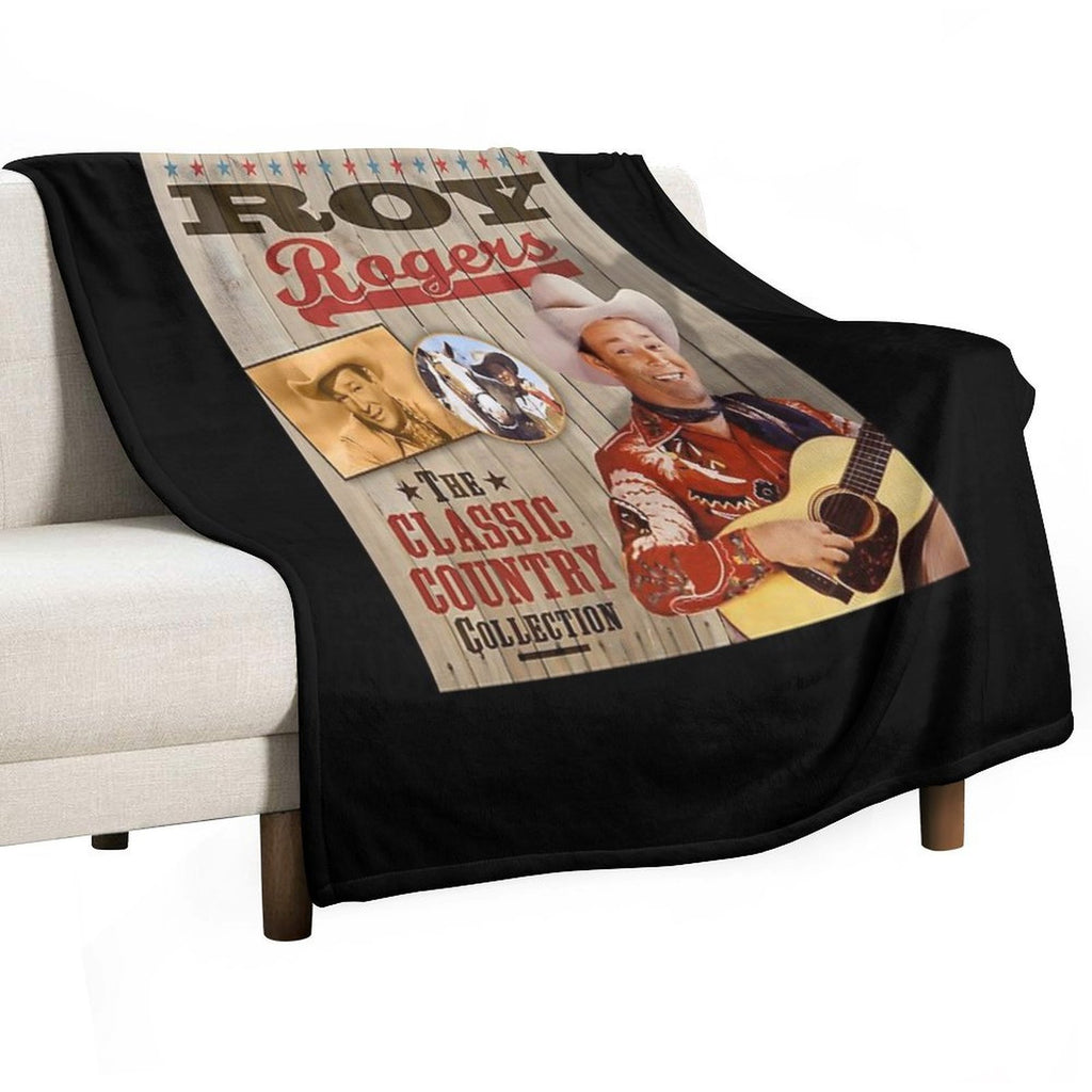 Roy Rogers – The Classic Country Collection Anti-pilling Throw Blanket