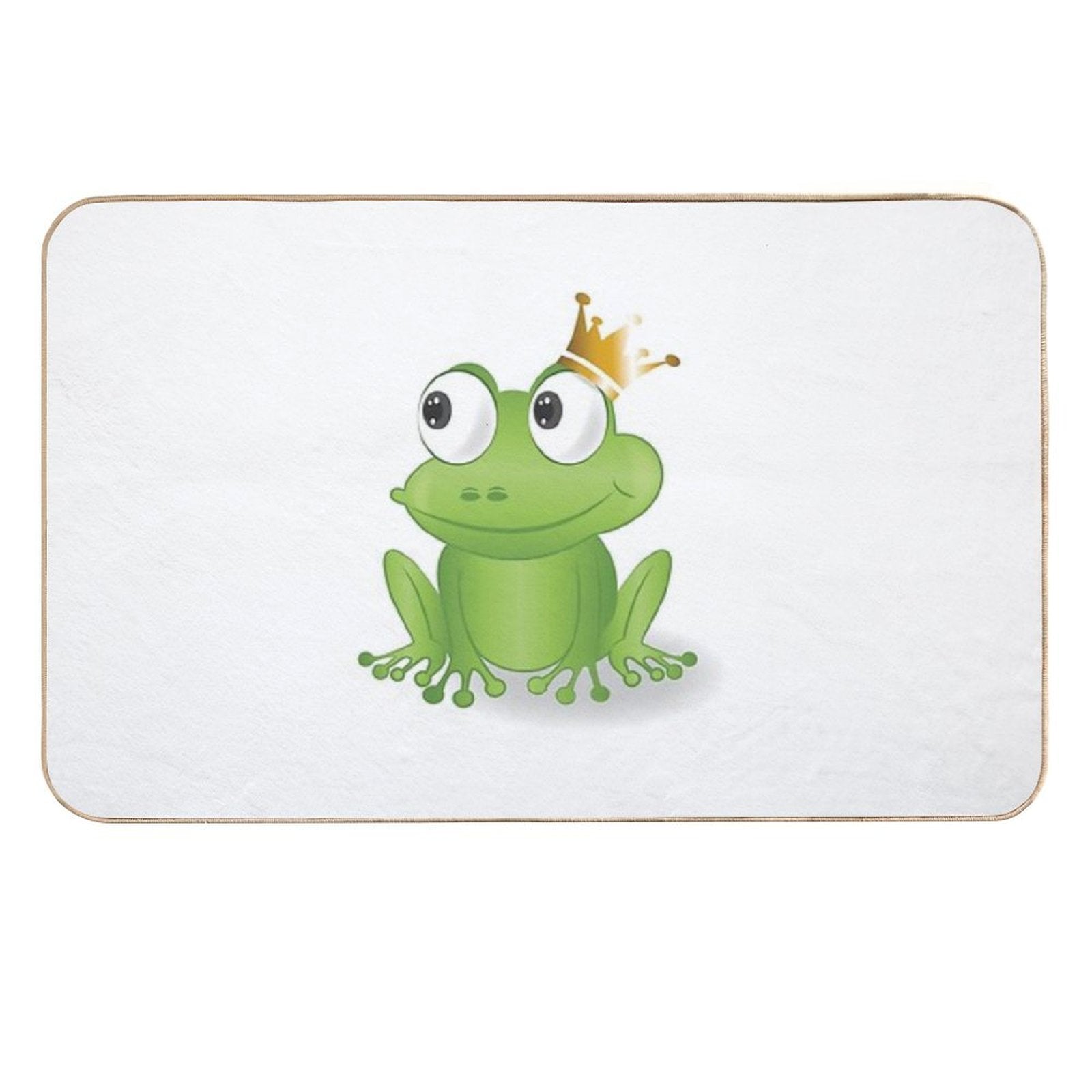 Fairytale Frog, Frog, King  Slip-Resistant Bath Mat