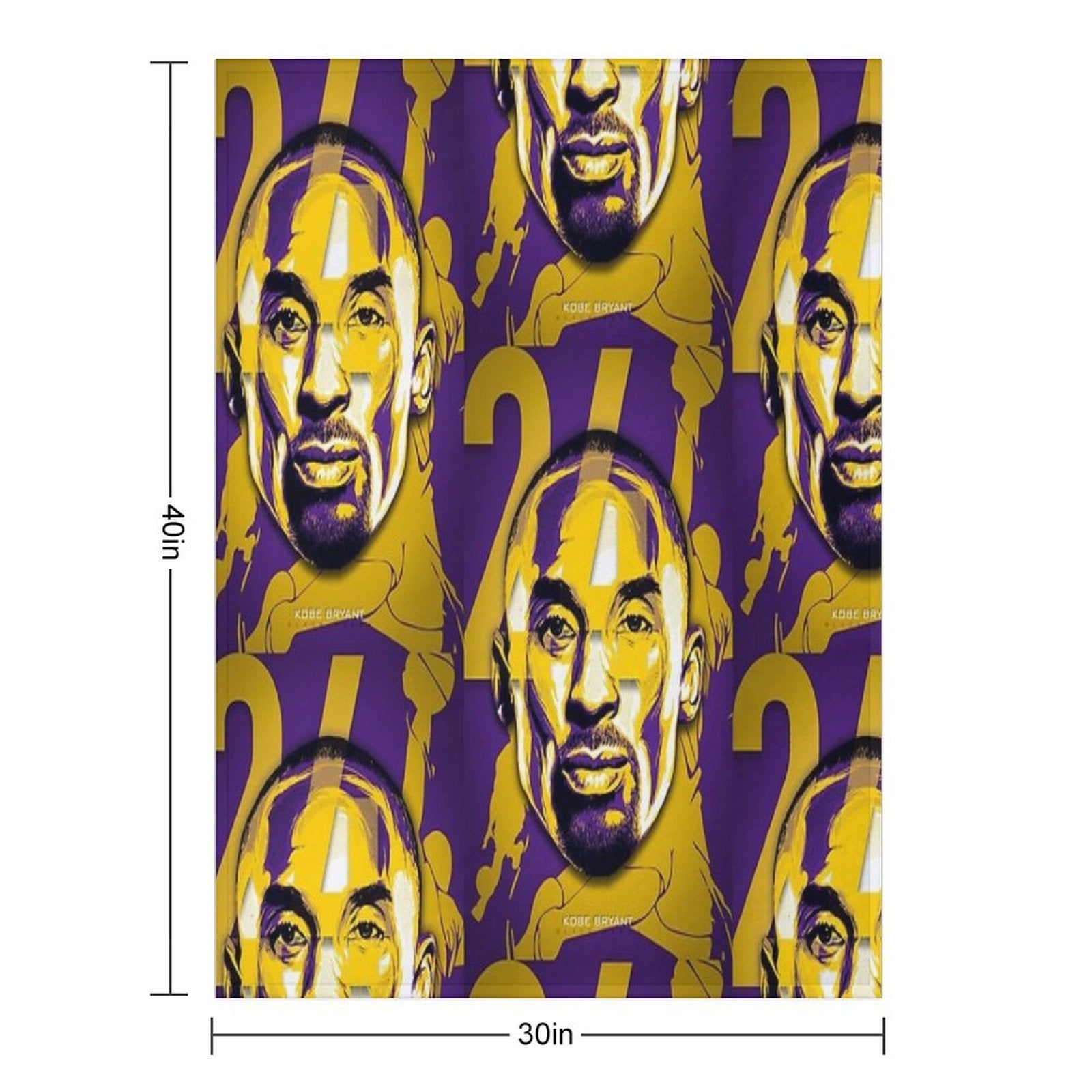 Black Mamba Anti-pilling Throw Blanket