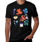 Marine Biology Jellyfish  Trendy Pattern T-Shirt