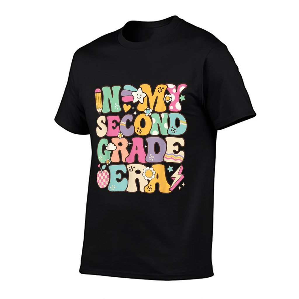 In My Second Grade Era Girl Back To School 2nd Grade Teacher  Graphic-printed T-Shirt