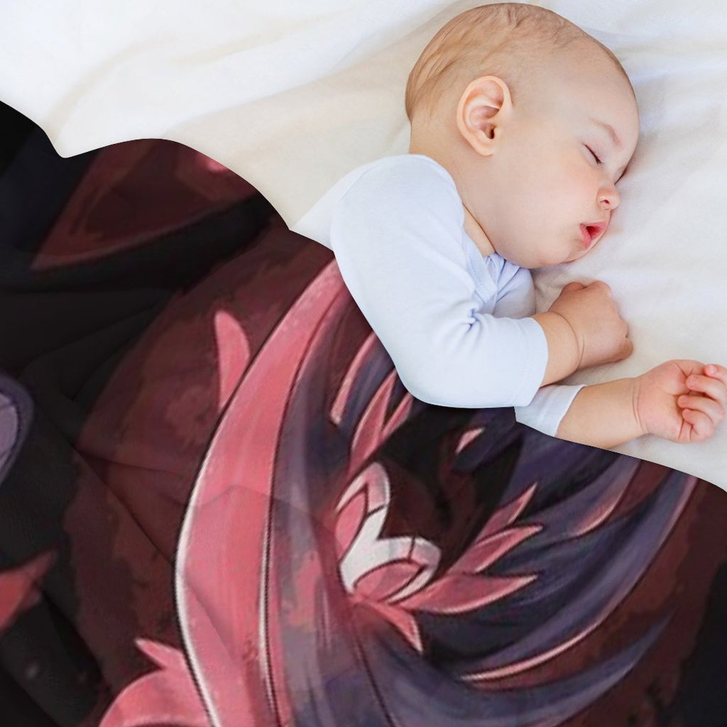 Hollow Knight - The Knight Facing Master Grimm Durable Throw Blanket