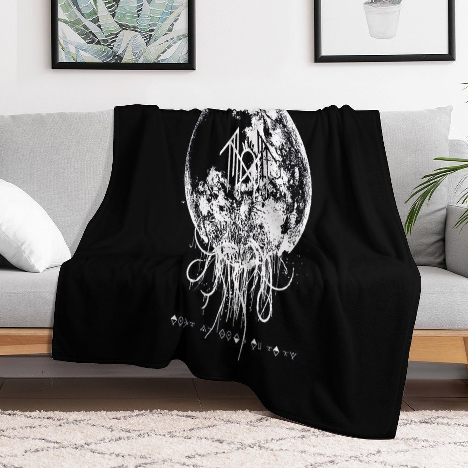 Original Merchandise Sleep Token - Whispers And Swings in A Playground of Worship Quick-dry Throw Blanket