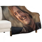 Unhinged Pedro Pascal All-season Throw Blanket