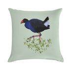 New Zealand Pukeko Soft Luxury Feel Throw Pillow