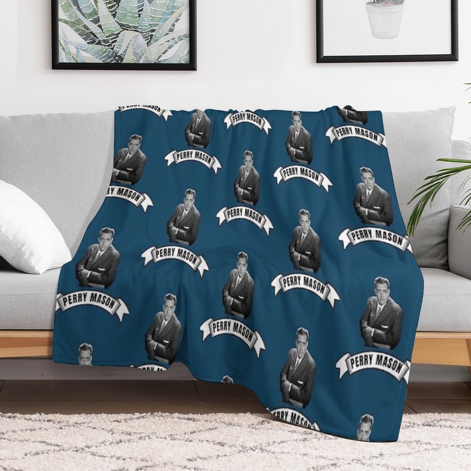 Perry Mason All-season Throw Blanket